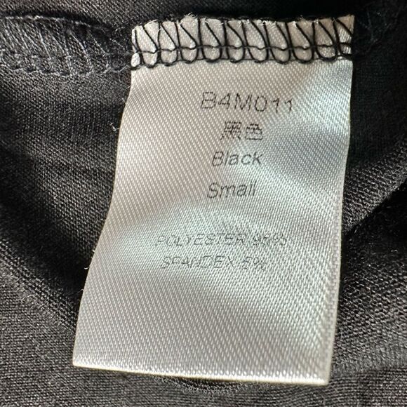 NWOT Men’s Black Short Sleeve Henley Tee Shirt - Size Small - Picture 6 of 6